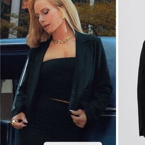 NWT Cropped Black Women's Blazer